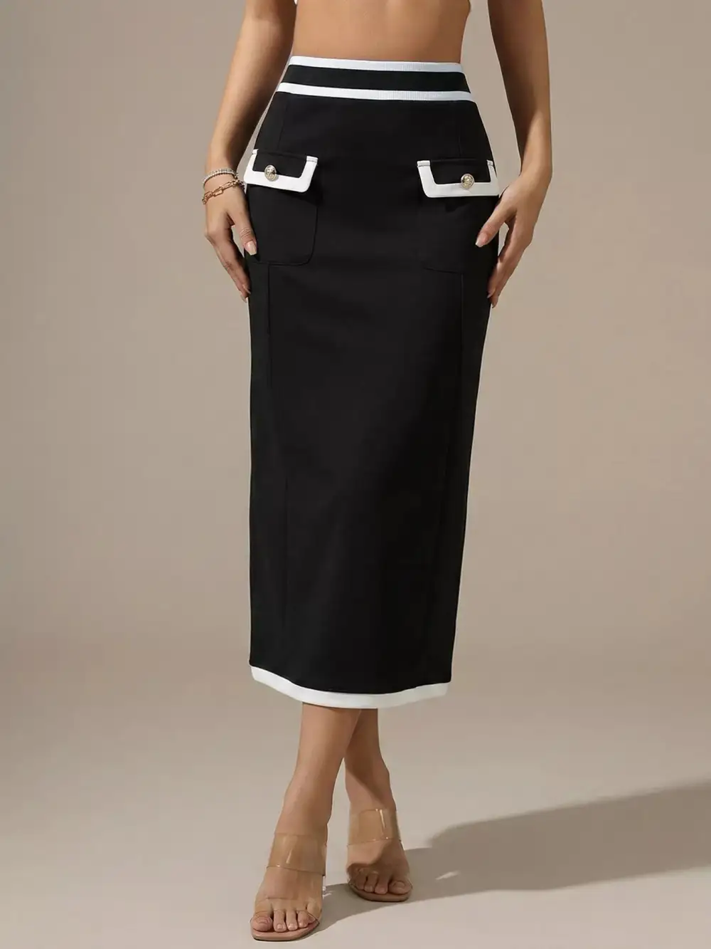 Contrast So Skirt