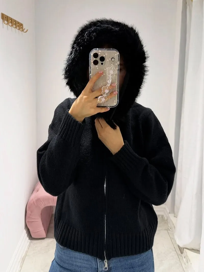 Faux Fur Jacket