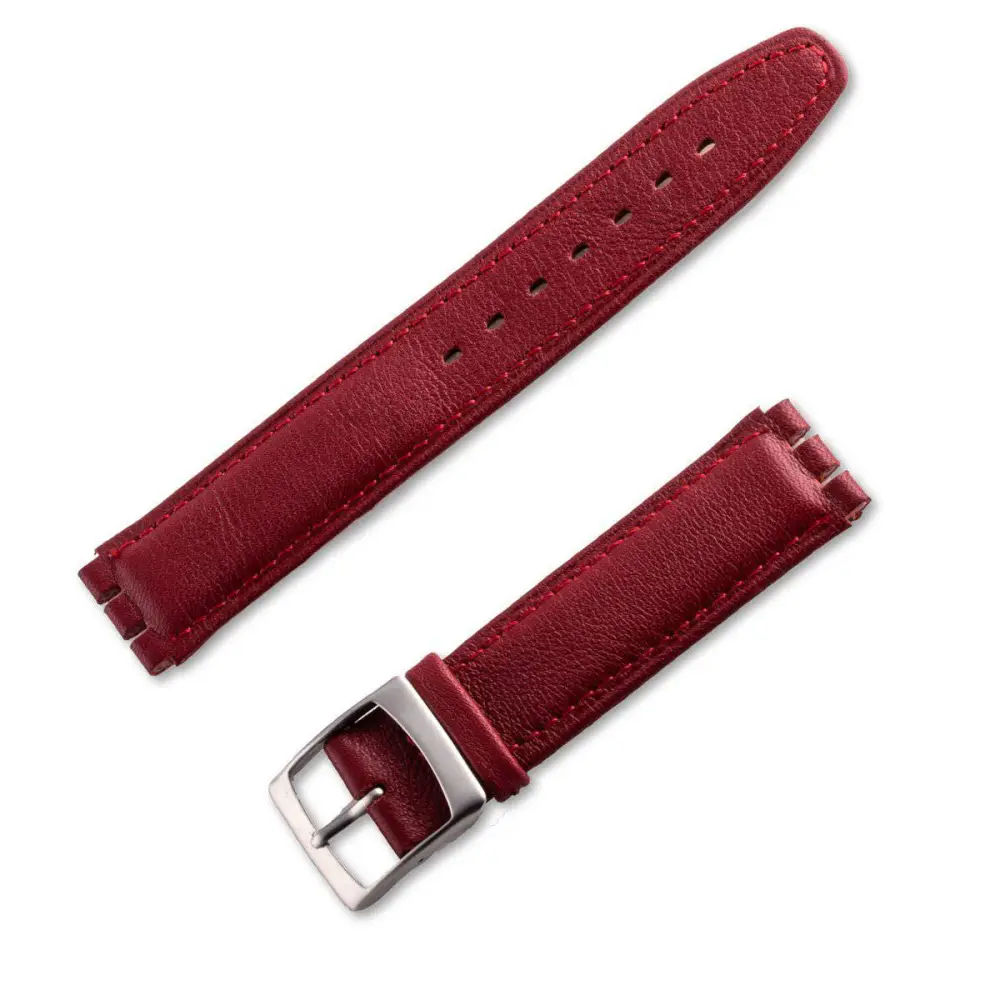 Traditional Smooth Calf Leather Watch Strap
