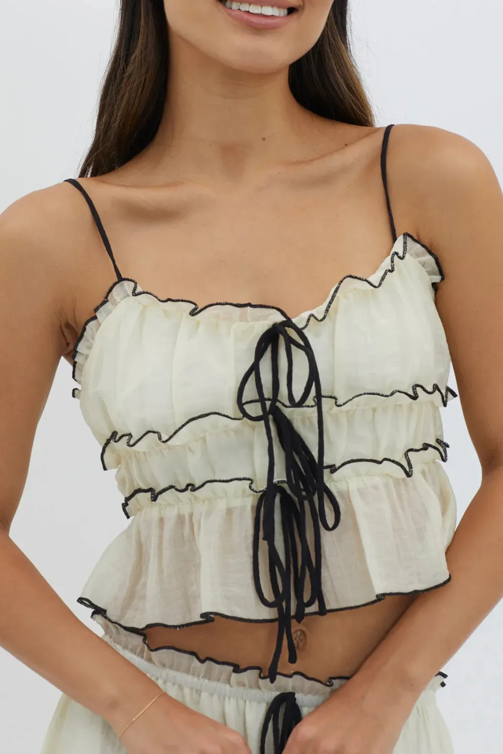 Versatile Casual Style Square Neck Top
