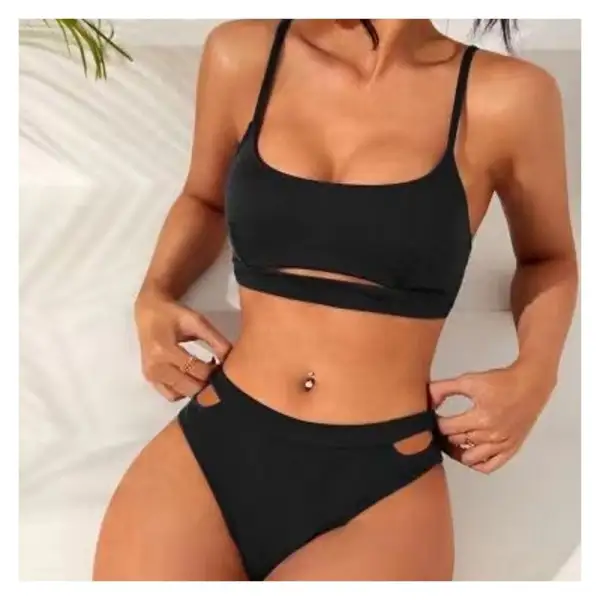 Cutout Bikini Set