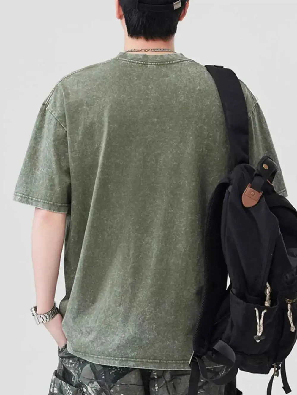 Breathable Graphic Round Neck Short Sleeve T-Shirt