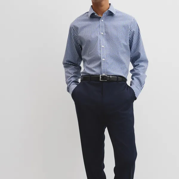 Men's Classic Gingham Regular Fit Shirt
