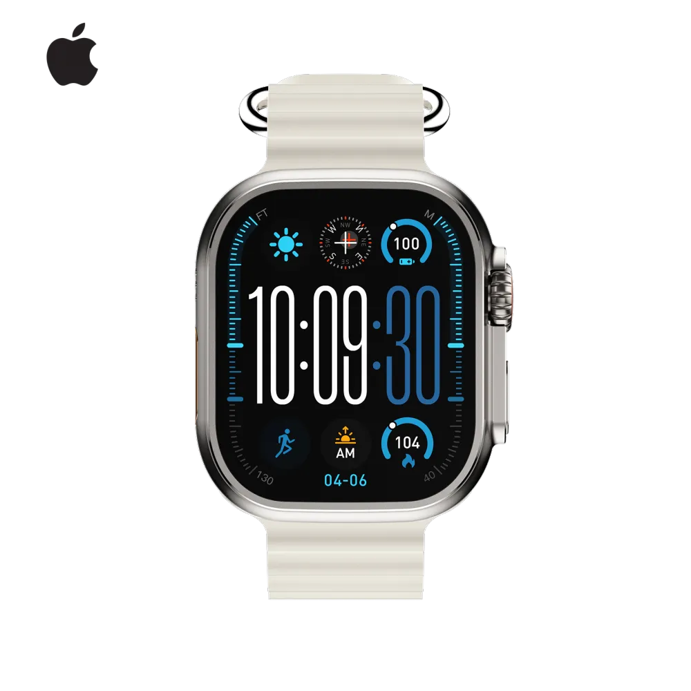Apple Watch Ultra 3 GPS + Cellular — 49mm Titanium Case with Ocean Band