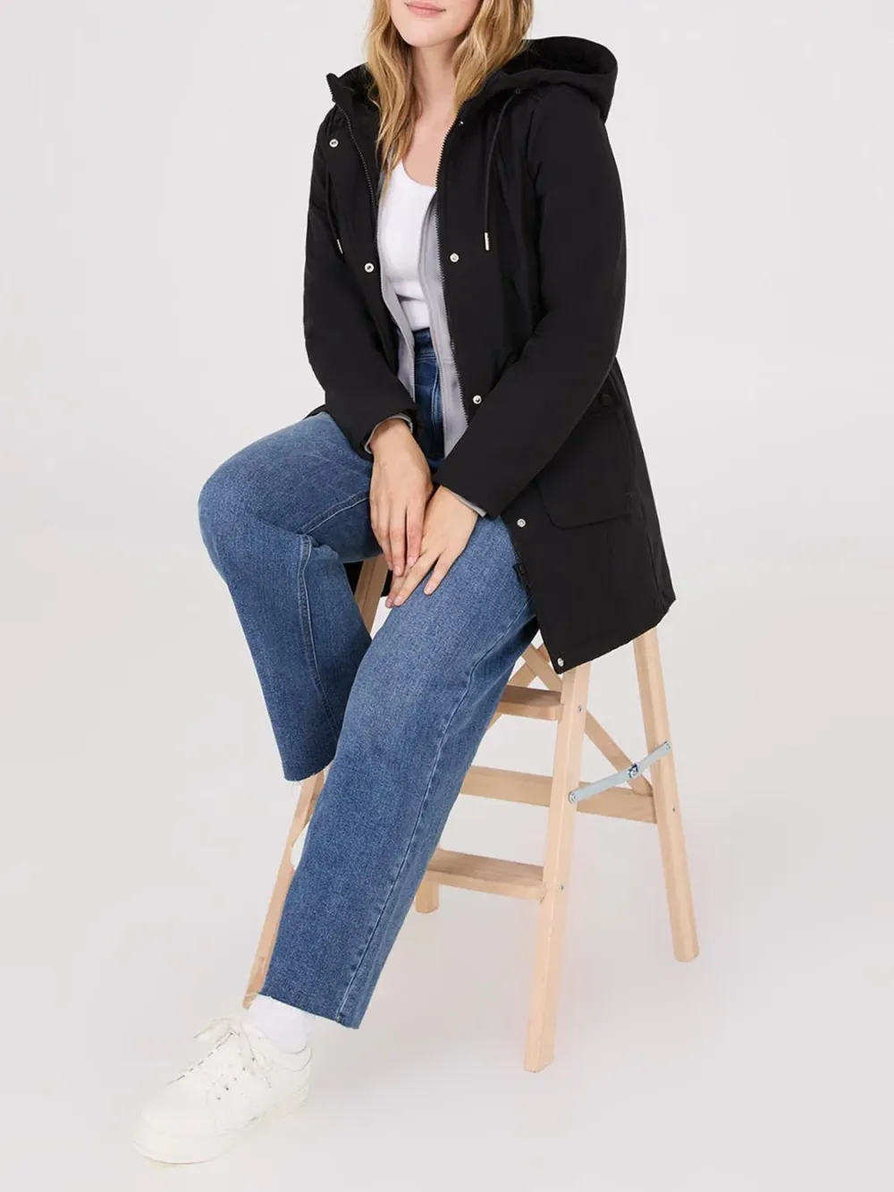 Softshell Hooded Coat