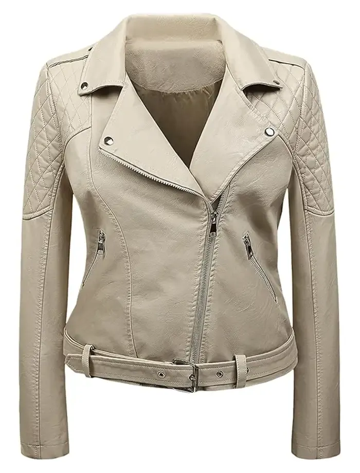 Motorcycle Cafe Racer Leather Jacket