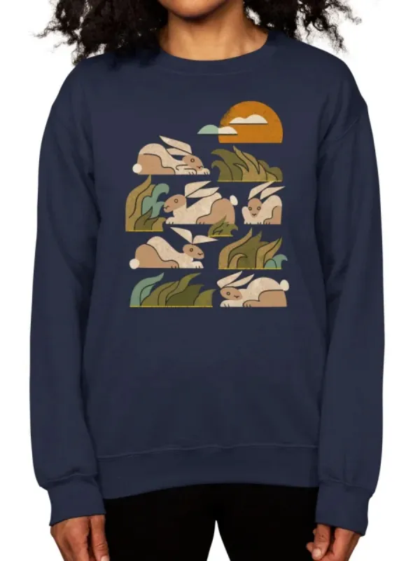 Rabbit Sunset Sweatshirt