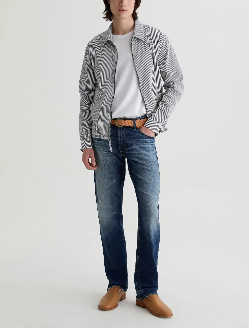Men's Versatile Structured Jeans