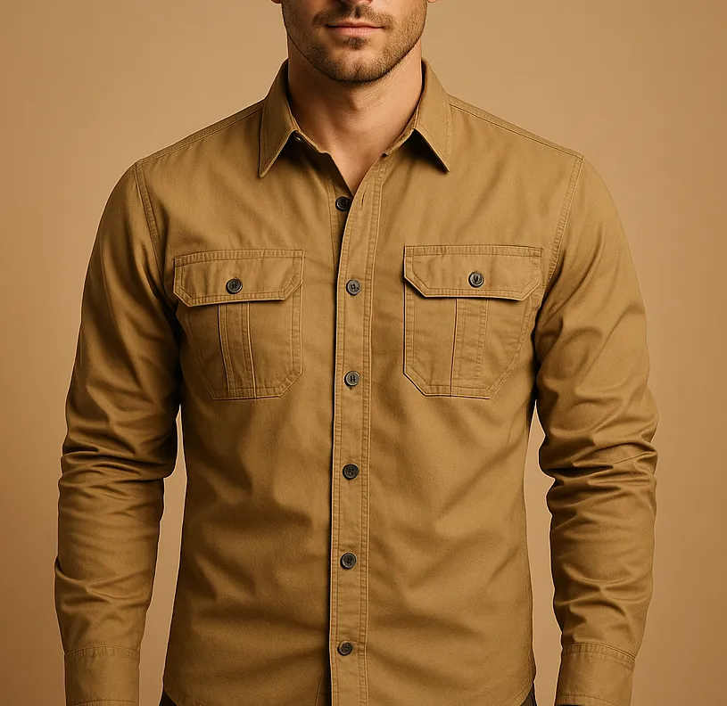Cargo Shirt for Casual Outdoor