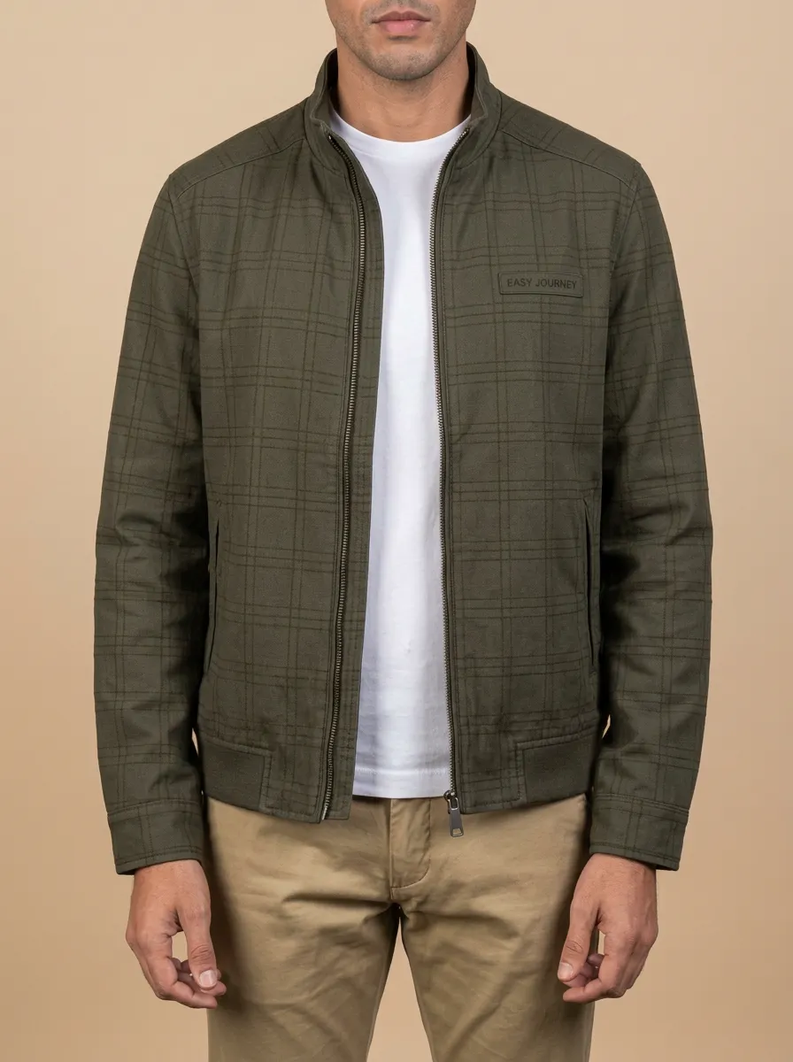 Easy Journey Plaid Jacket