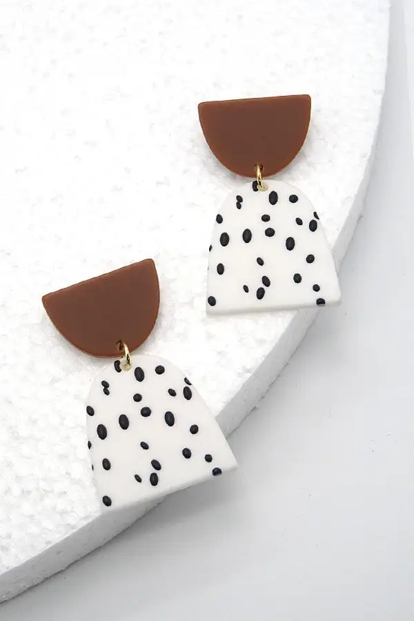 mbossed Print Color Block Geo