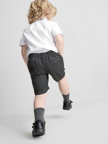 3-7yrs | 2pk Unisex Cotton Blend Short Sleeve School Shirts detail 1