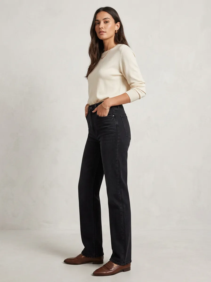 Classic Everyday Women's Straight-Leg Jeans