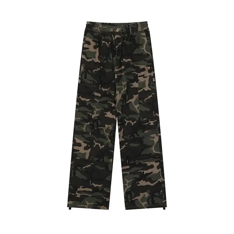 Men's Jogger Cuffed Camouflage Cargo Pants