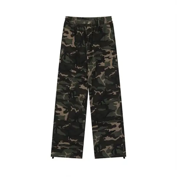 Men's Jogger Cuffed Camouflage Cargo Pants