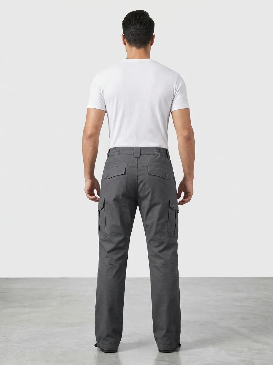 Classic Practical Men's Multi-Pocket Waterproof Tactical Cargo Pants
