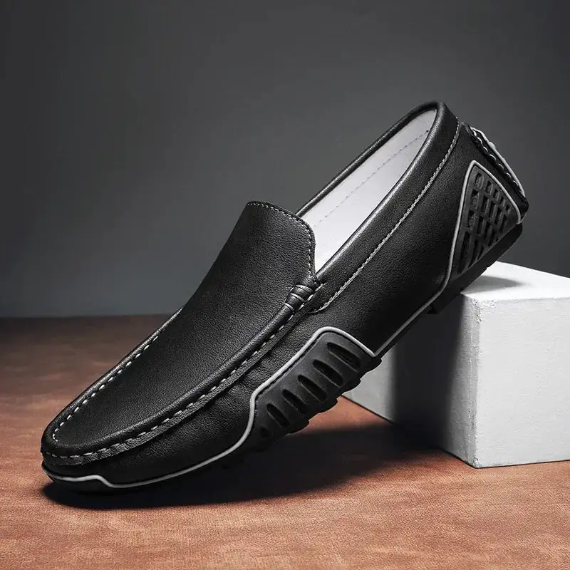 Everyday Casual Leather Moccasins