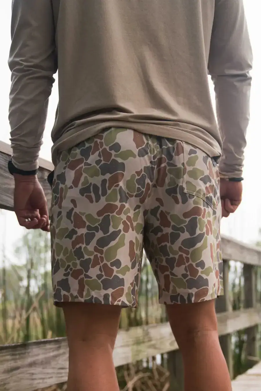 Camo Performance Men's Casual Shorts