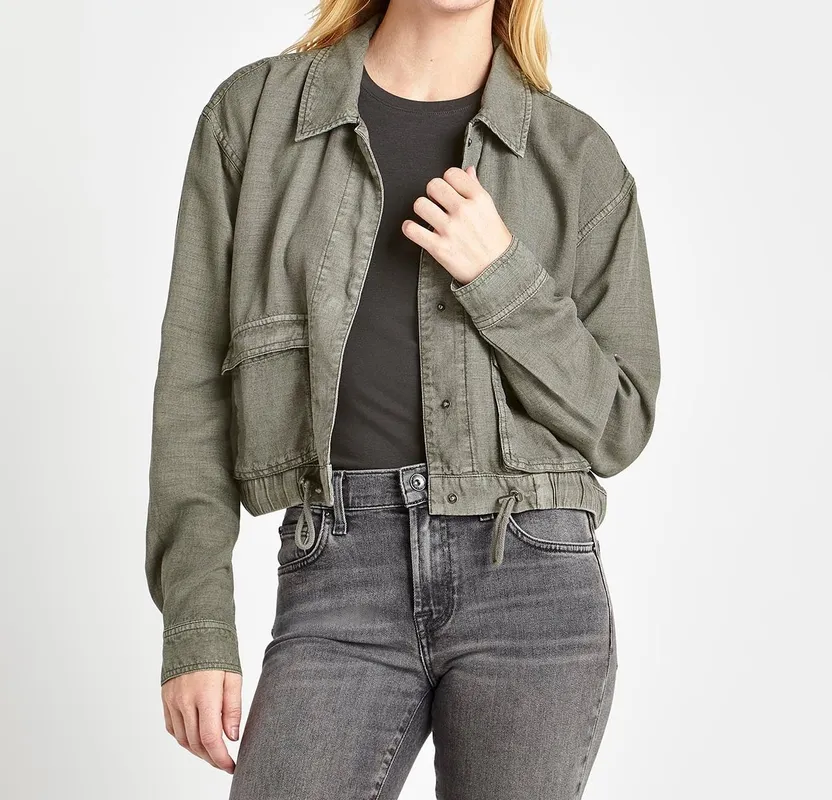 Textured Relaxed Gentle Jacket