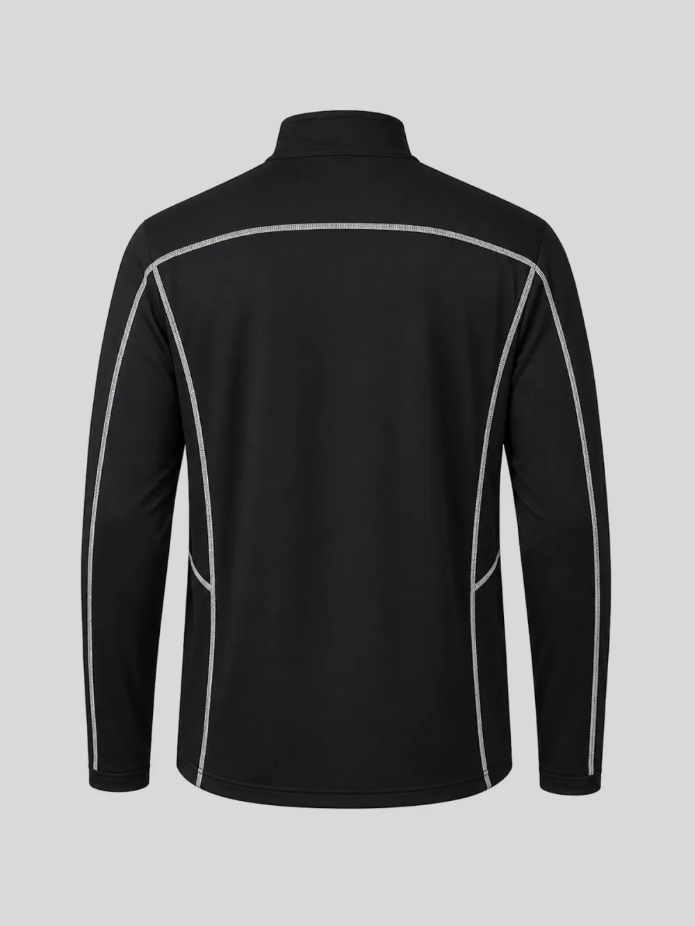 Clean Line Midweight Long Sleeve Pullover Golf Shirt