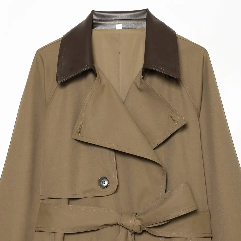 Versatile Double Breasted Trench Coat