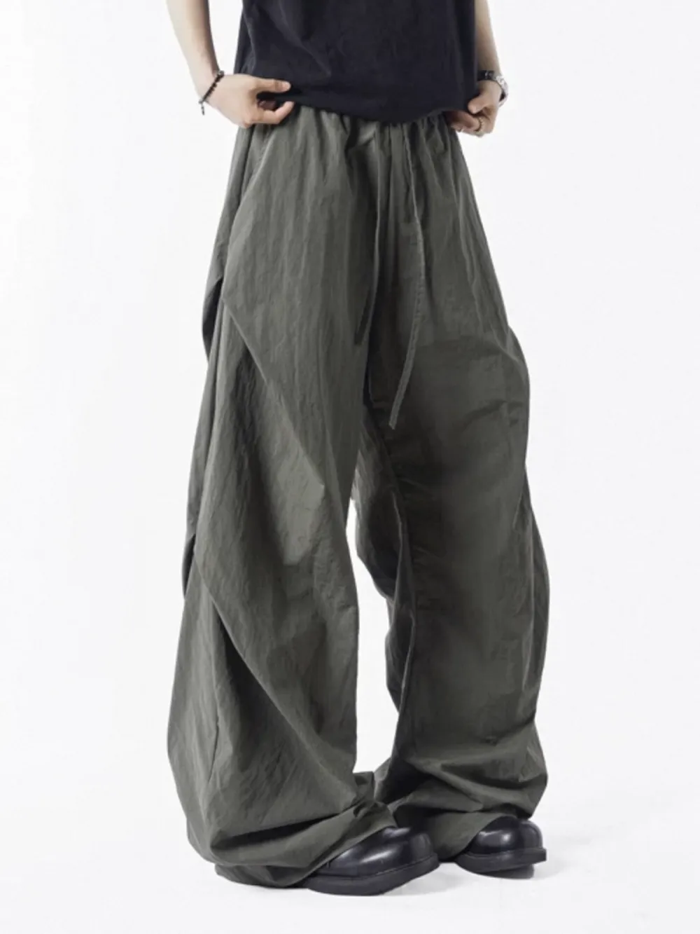 Casual Wide-Leg Pants