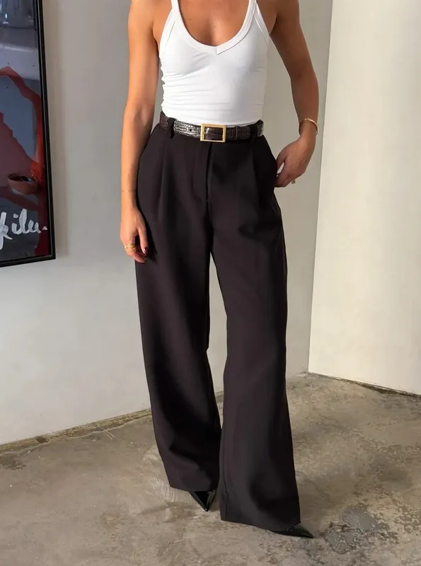 Black Suit Pants