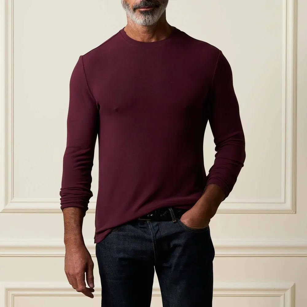 Men's Classic Regular Fit Relaxed Crewneck T-Shirt