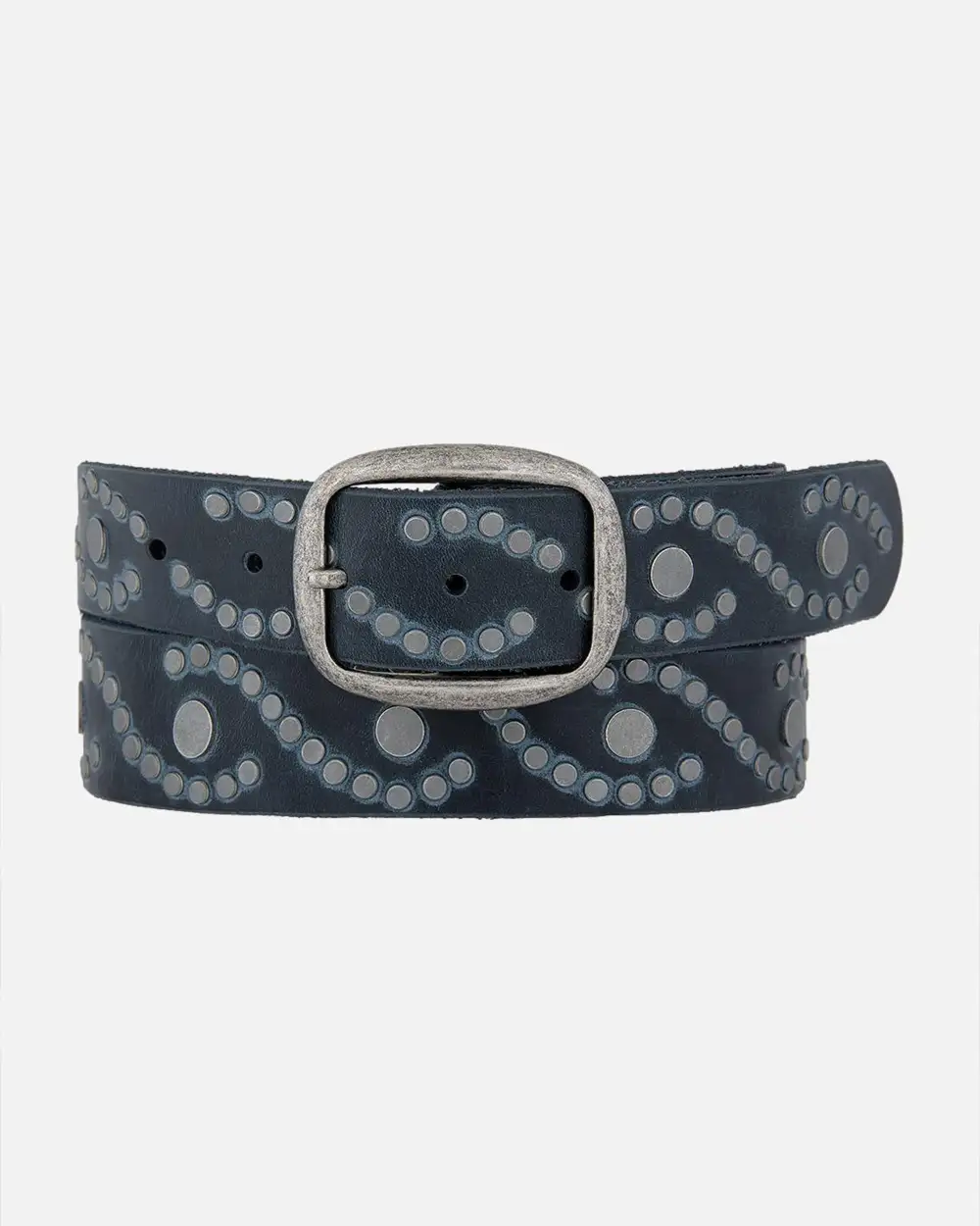 Studded Leather Waist Belt Studs