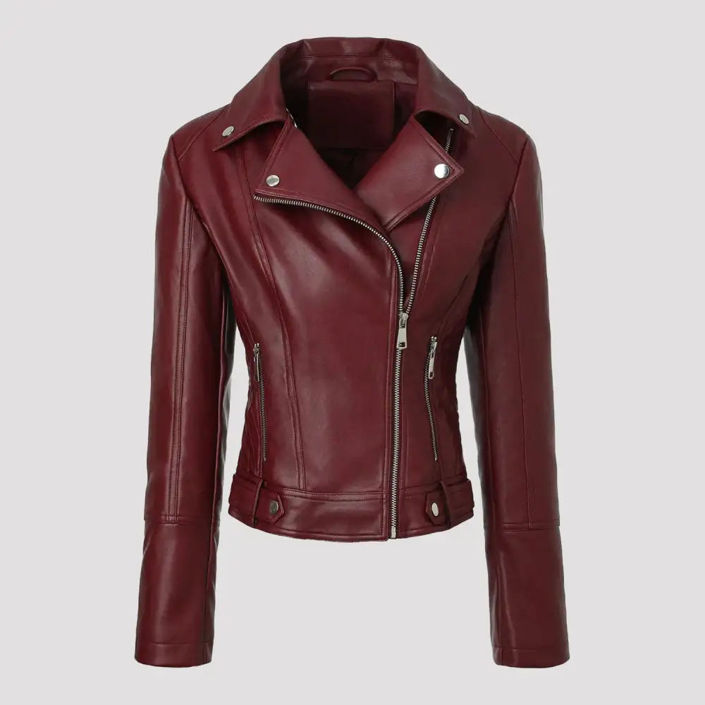 Faux Leather Biker Jacket