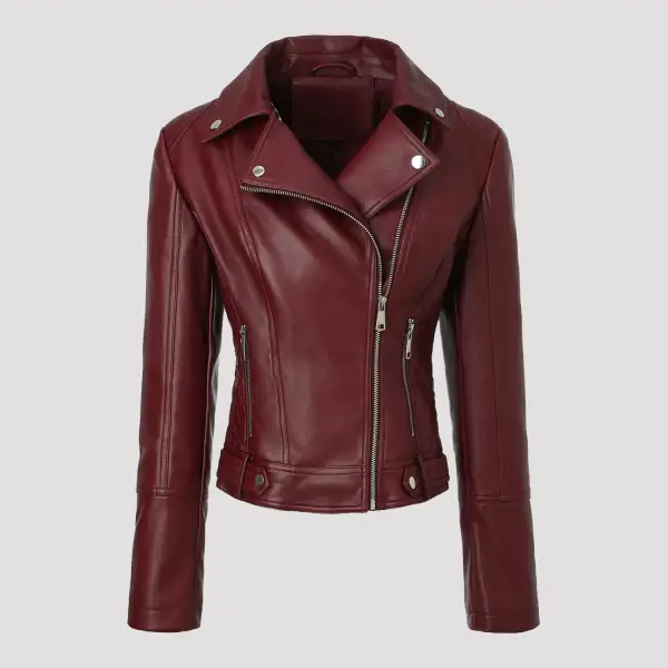 Faux Leather Biker Jacket