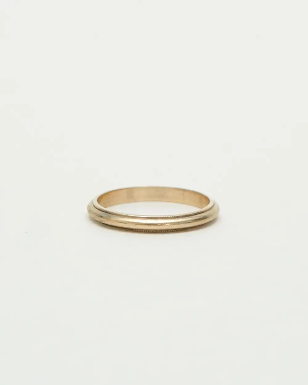 Milgrain Band Ring