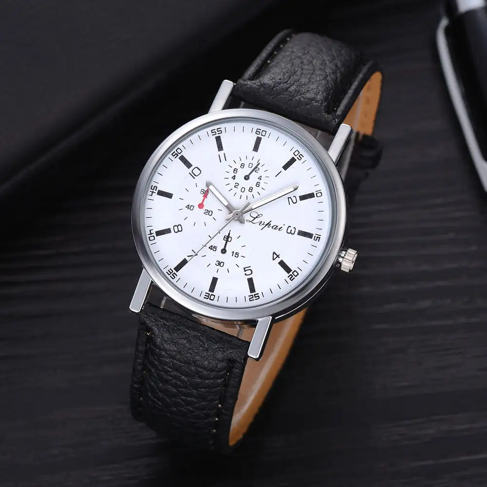 PU Leather Watch