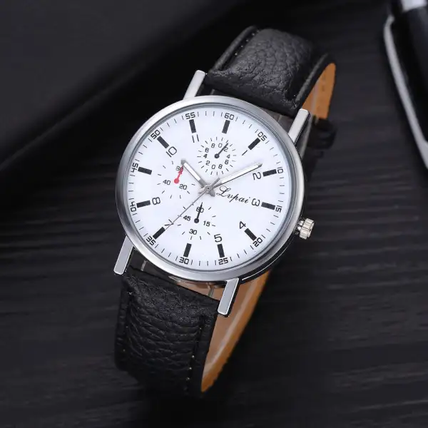 PU Leather Watch