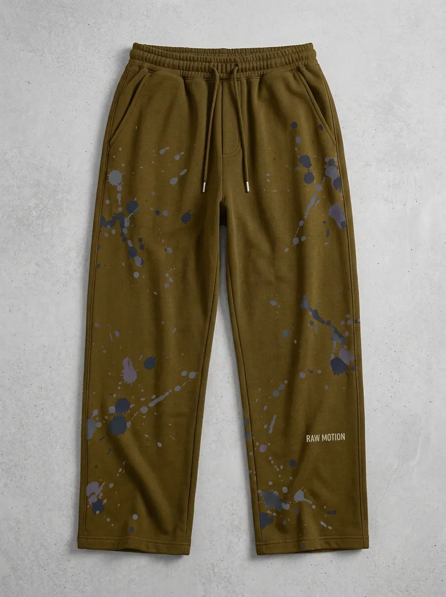 Urban Sweatpants Splatter Men's Sweatpants