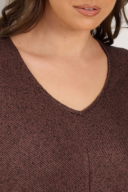 Chocolate Brown Trousers detail 3