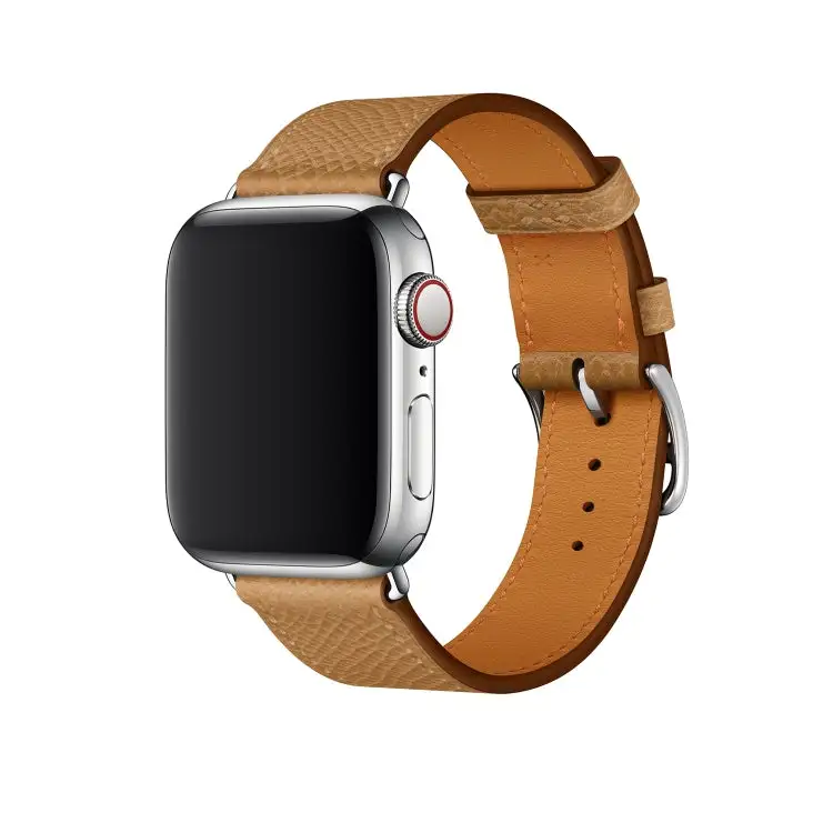 Leather Cross Band Watch Band for Watch 3 / 2 / 1 Generation 42 mm - Brown