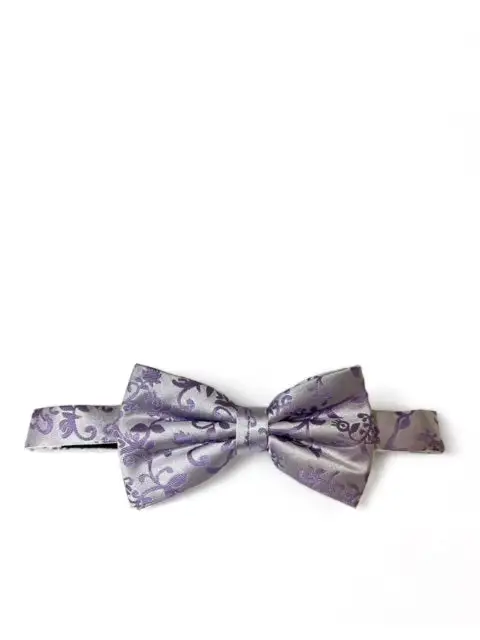 Distinguished Vine Silk Bow Tie