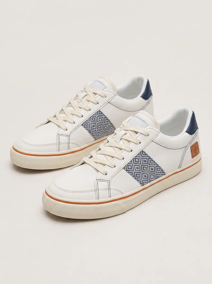 Men's Street Geometric Pattern Patterned Everyday Skate Shoes