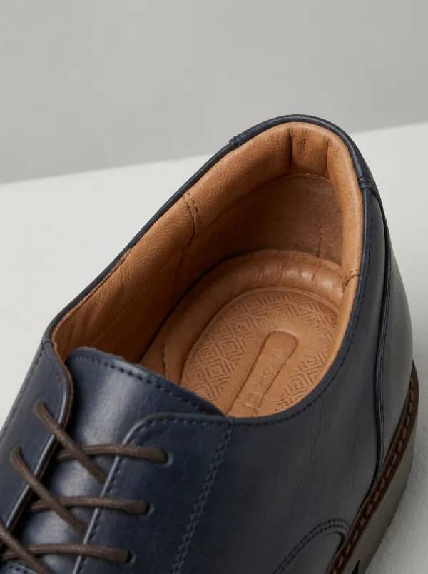 Men's Modern Cap-Toe Oxford Dress Shoes