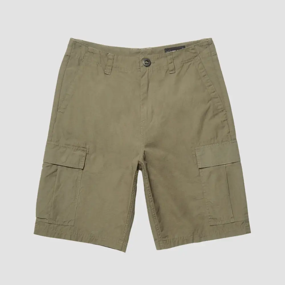 Loose Fit Ripstop Chino Cargo Shorts