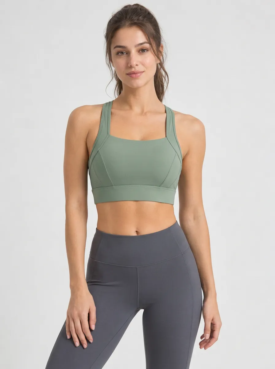 Women's Performance Racerback Yoga Tank Style Bra
