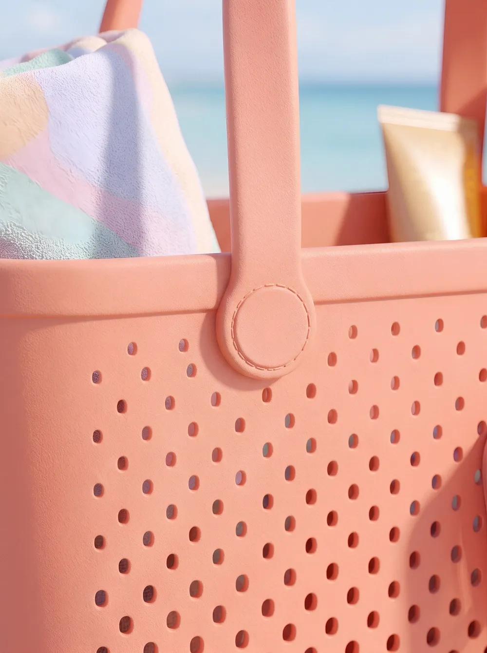 Wave Rider Waterproof Tote Bag
