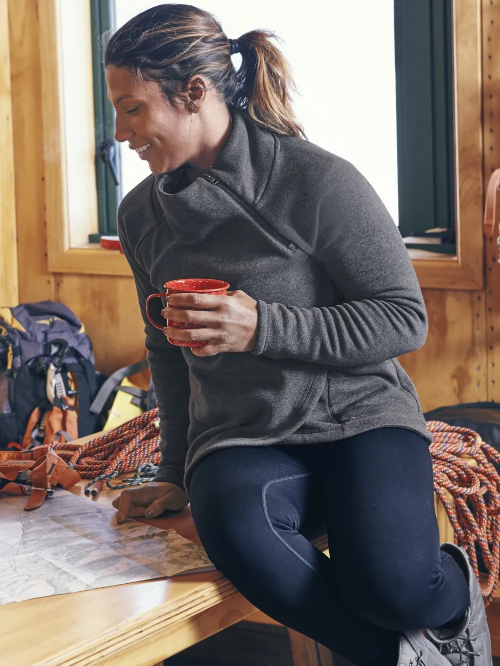 Cozy Karma Asym Pullover
