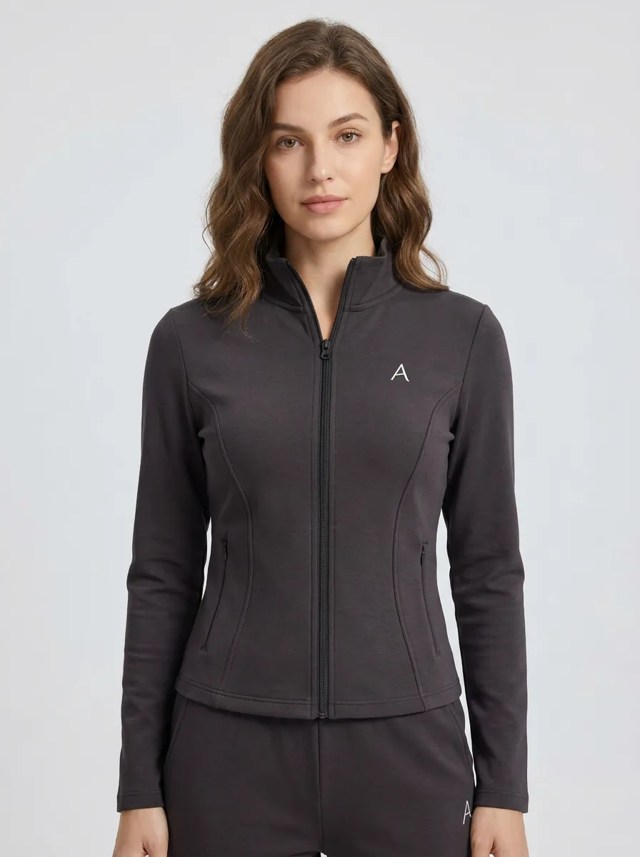 Women's Graphic Minimalist Dusty Rose Tracksuit