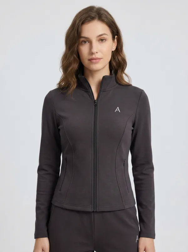 Women's Graphic Minimalist Dusty Rose Tracksuit