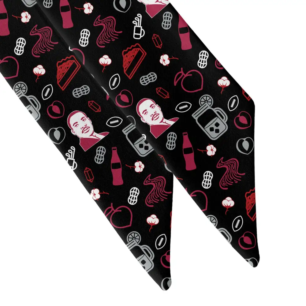 Georgia State Heritage Design Hair Scarf