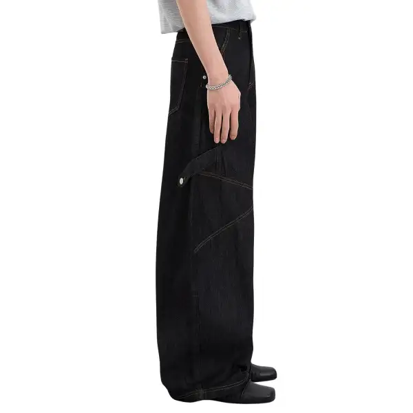 Baggy Relaxed Washed Denim Jeans