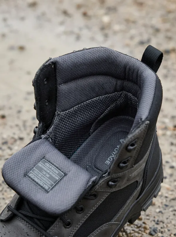 All-Terrain-Look Tactical Workwear Men's Waterproof Work Boots