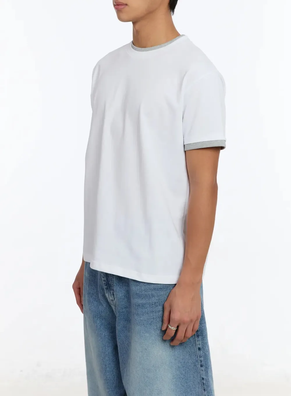 Men's Layered Crewneck T-Shirt